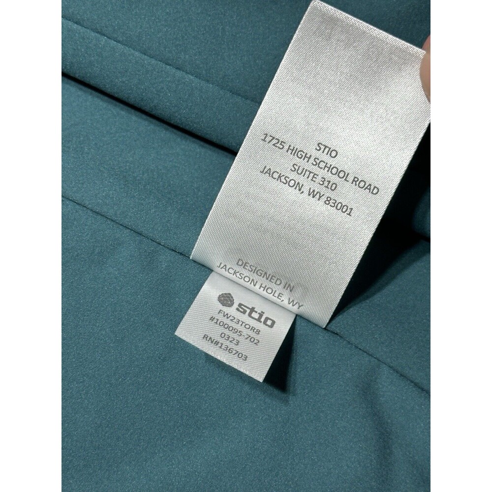 Stio Women’s Fernos Insulated Vest Size Small Teal Green Hillside Spruce NWT New - Picture 11 of 15